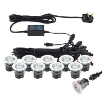 76616 IkonPRO CCT 6500K/Blue 35mm kit IP67 0.75W Saxby - MEGA rabaty w koszyku %