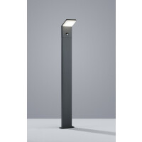 421169142 LAMPA STOJĄCA OGRODOWA PEARL ANTRACYT  - Mega RABATY W KOSZYKU %