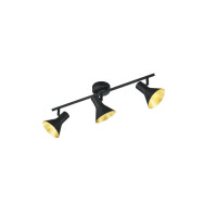 R80163002 LAMPA SUFITOWA NINA ZŁOTY/CZARNY  - Mega RABATY W KOSZYKU %