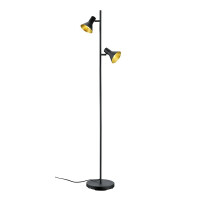 R40162002 LAMPA PODŁOGOWA NINA ZŁOTY/CZARNY - Mega RABATY W KOSZYKU %