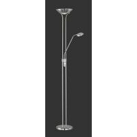 R42292107 LAMPA PODŁOGOWA SPOCK-LED NIKIEL MAT  - Mega RABATY W KOSZYKU %