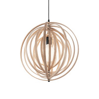 138275 Lampa wisząca disco sp1 wood Ideal Lux - Mega RABATY w koszyku %