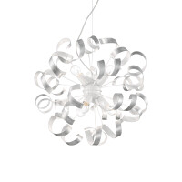 101613 Lampa wisząca vortex sp6 silver Ideal Lux - Mega RABATY w koszyku %