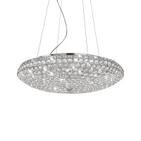 088013 Lampa wisząca king sp12 chrome Ideal Lux - Mega RABATY w koszyku %