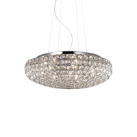 087979 Lampa wisząca king sp7 chrome Ideal Lux - Mega RABATY w koszyku %