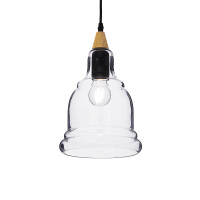 122564 Lampa wisząca gretel sp1 black Ideal Lux od ręki