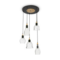 103174 Lampa wisząca gretel sp5 black Ideal Lux - Mega RABATY w koszyku %
