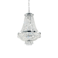 033532 Lampa wisząca caesar sp6 chrome Ideal Lux - Mega RABATY w koszyku %