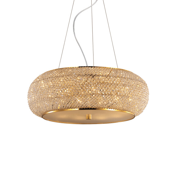 082257 Lampa wisząca pasha' sp10 gold Ideal Lux - Mega RABATY w koszyku %