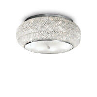 100746 Plafon pasha&apos; pl10 chrome Ideal Lux - Mega RABATY w koszyku %