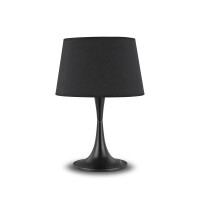 110455 Lampa stołowa london tl1 big black Ideal Lux - Mega RABATY w koszyku %