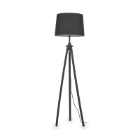 121437 Lampa stojąca york pt1 black Ideal Lux - Mega RABATY w koszyku %