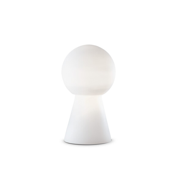 000251 Lampa stołowa birillo tl1 medium white Ideal Lux - Mega RABATY w koszyku %