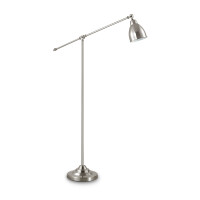 015286 Lampa stojąca newton pt1 nickel Ideal Lux - Mega RABATY w koszyku %