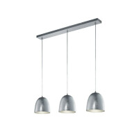305200389 LAMPA POTRÓJNA ONTARIO NIKIEL MAT  - Mega RABATY W KOSZYKU %