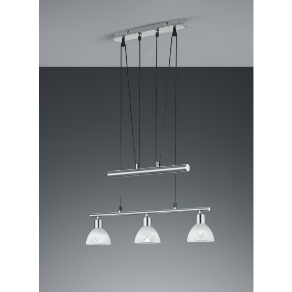371010307 LAMPA WISZĄCA LEVISTO NIKIEL MAT - Mega RABATY W KOSZYKU %