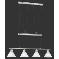 3751041-07 LAMPA WISZĄCA STAMINA NIKIEL MAT  - Mega RABATY W KOSZYKU %