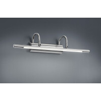 225210107 GALERYJKA CUADRO ŚCIENNA NIKIEL MAT LED  - Mega RABATY W KOSZYKU %