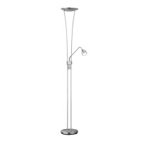 426410207 LAMPA PODŁOGOWA ARIZONA NIKIEL MAT  - Mega RABATY W KOSZYKU %