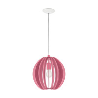 95953 LAMPA WISZĄCA FABELLA RÓŻOWA od ręki