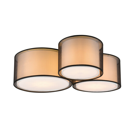 611490332 BURTON lampa sufitowa LED Trio - Mega RABATY W KOSZYKU %