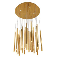 P0242D Organic Gold Lampa wisząca Maxlight