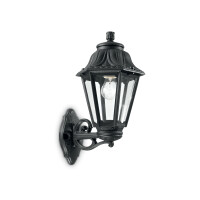 101491 Kinkiet anna ap1 big black Ideal Lux - Mega RABATY w koszyku %