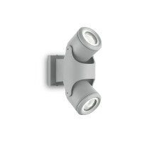 129518 Kinkiet xeno ap2 grey Ideal Lux - Mega RABATY w koszyku %