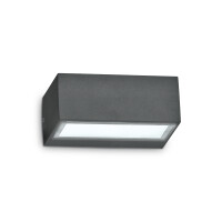 115368 Kinkiet twin ap1 big anthracite Ideal Lux - Mega RABATY w koszyku %