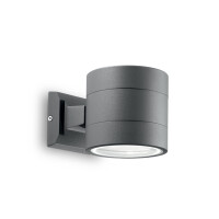 061467 Kinkiet snif ap1 round anthracite Ideal Lux - Mega RABATY w koszyku %
