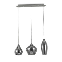 111865 Lampa wisząca soft sp3 smoky grey Ideal Lux - Mega RABATY w koszyku %