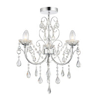 61251 Lampa łazienkowa Tabitha 3  semi flush Endon - MEGA rabaty w koszyku %
