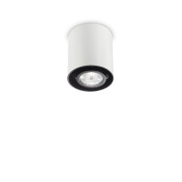 140841 Plafon mood pl1 d09 round white Ideal Lux - Mega RABATY w koszyku %