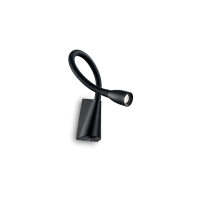 142692 Kinkiet goose ap black Ideal Lux - Mega RABATY w koszyku %