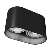 9240 OVAL LAMPA SUFITOWA CZARNA --rabaty 15% w koszyku