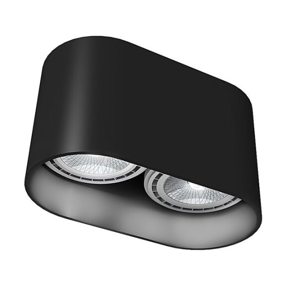 9240 OVAL LAMPA SUFITOWA CZARNA --rabaty 15% w koszyku