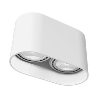 9241 OVAL LAMPA SUFITOWA BIAŁA--rabaty 15% w koszyku