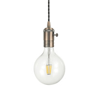 163123 Lampa wisząca doc sp1 copper Ideal Lux - Mega RABATY w koszyku %
