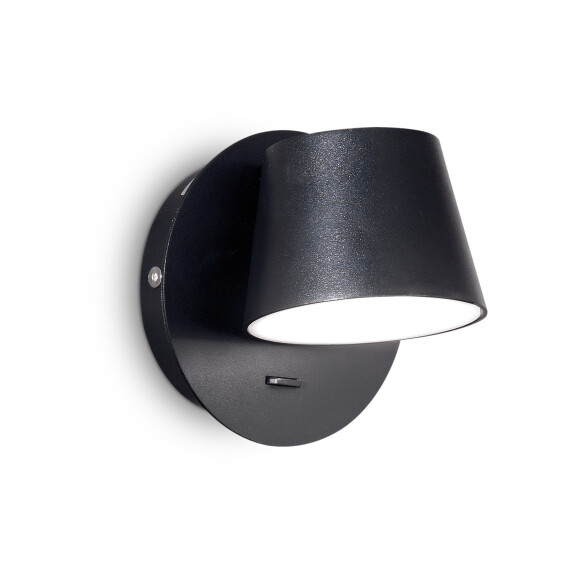 167121 Kinkiet gim ap black Ideal Lux - Mega RABATY w koszyku %