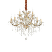 167404 Lampa wisząca napoleon sp12 gold Ideal Lux - Mega RABATY w koszyku %