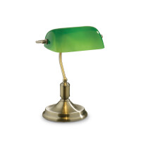 045030 Lampa stołowa lawyer tl1 antique brass Ideal Lux - Mega RABATY w koszyku %