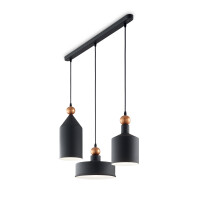 194677 Lampa wisząca triade sp3 grey Ideal Lux - Mega RABATY w koszyku %