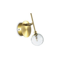 200330 Kinkiet maracas ap1 antique brass Ideal Lux - Mega RABATY w koszyku %