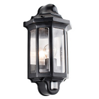 1818PIR Traditional PIR half lantern IP44 60W Saxby - MEGA rabaty w koszyku %