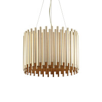 208817 Lampa wisząca pan sp5 gold Ideal Lux - Mega RABATY w koszyku %