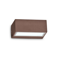 213330 Kinkiet twin ap1 big coffee Ideal Lux - Mega RABATY w koszyku %
