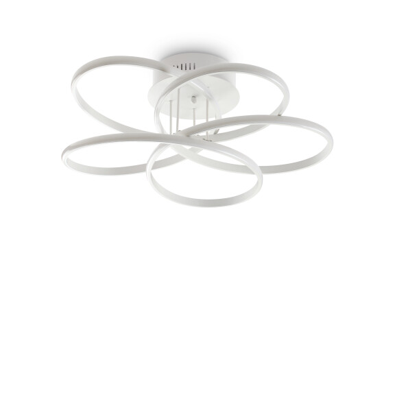 227825 Plafon karol pl d65 white Ideal Lux - Mega RABATY w koszyku %