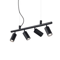 231341 Lampa wisząca dynamite sp4 black Ideal Lux - Mega RABATY w koszyku %