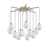 236957 Lampa wisząca rhapsody sp12 black Ideal Lux - Mega RABATY w koszyku %