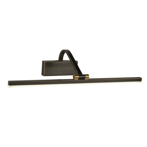 5551-51BG Bilbao LED Lampa galeryjka - czarny Brushed złoty Searchlight